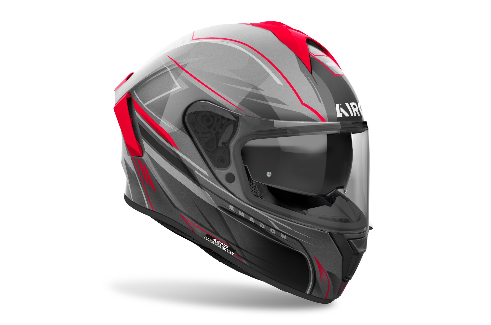 Airoh Hjälm Spark 2 Shadow Röd glansig