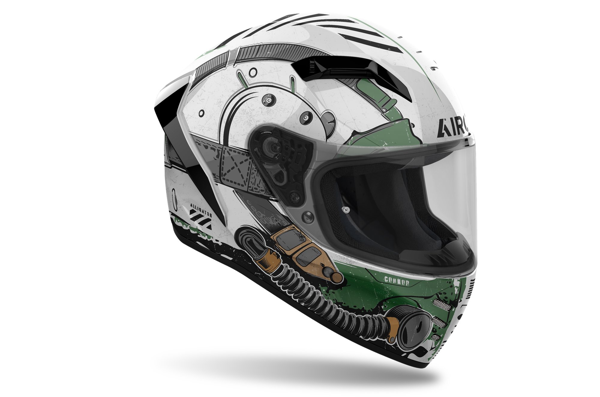 Airoh Hjälm Connor Alligator glansig