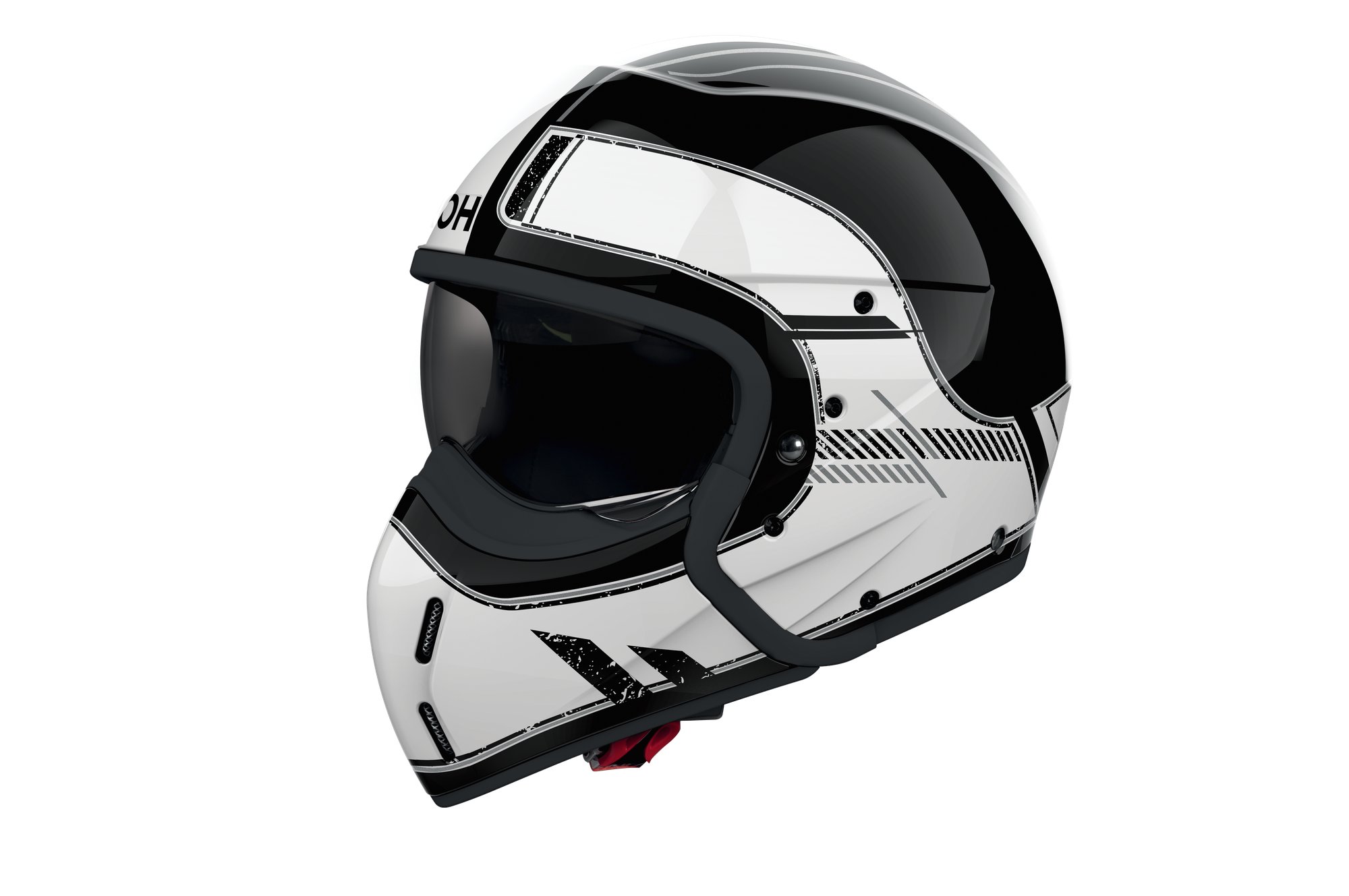 Airoh Hjälm J 110 Raster Vit glansig