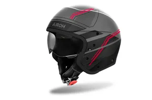 Airoh Hjälm J 110 Slim Röd Matt