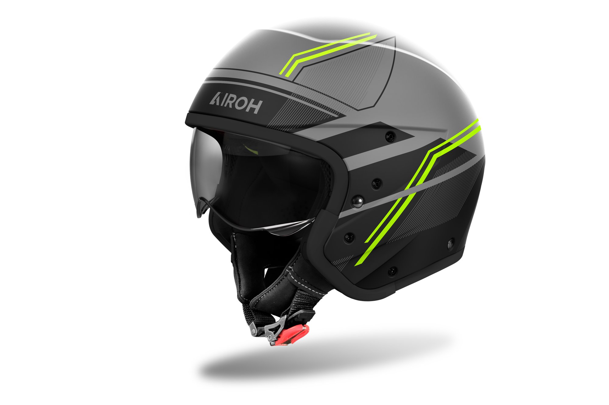 Airoh Hjälm J 110 Slim Gul Matt