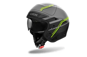 Airoh Hjälm J 110 Slim Gul Matt
