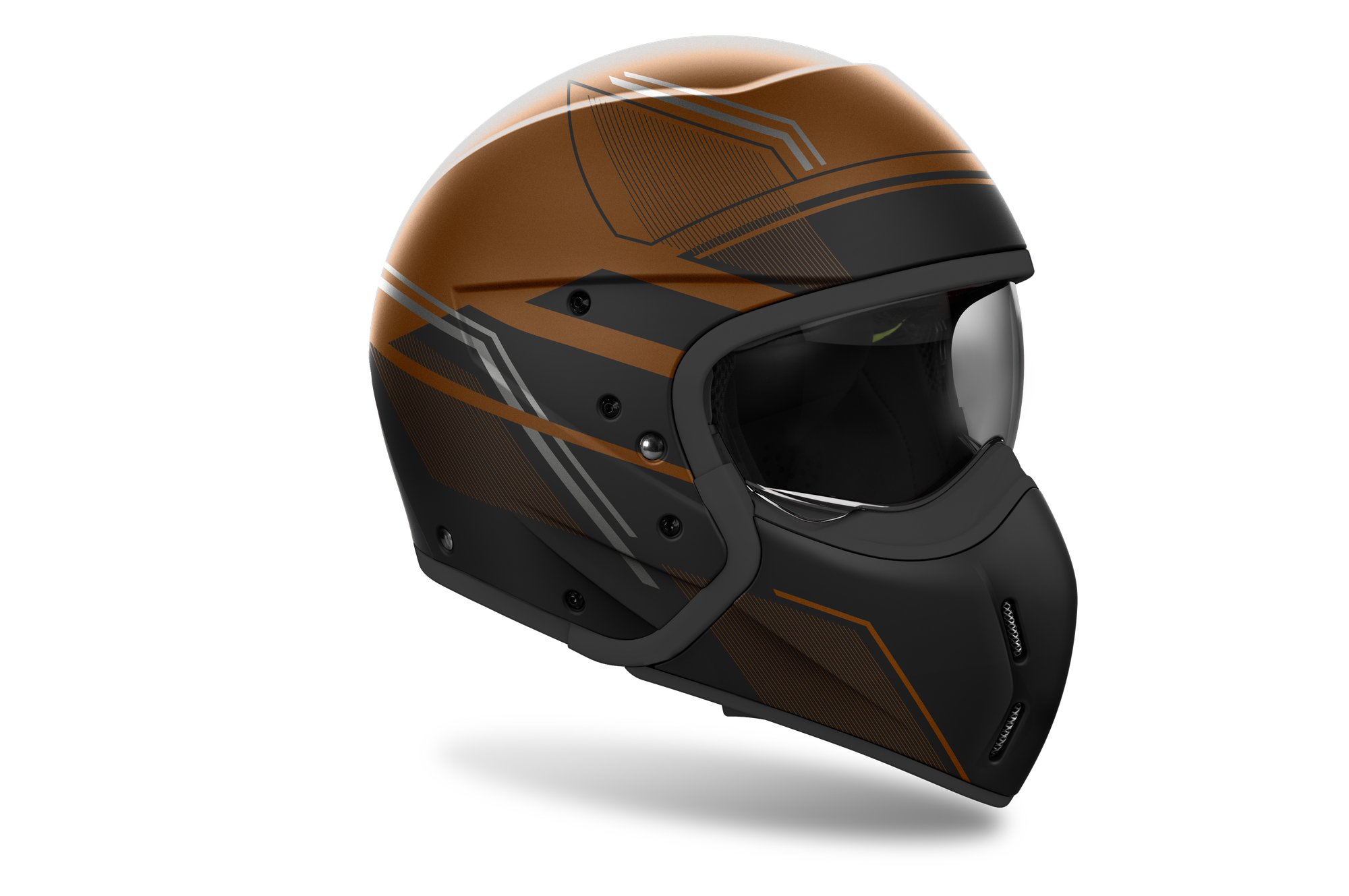 Airoh Hjälm J 110 Slim Brons Matt