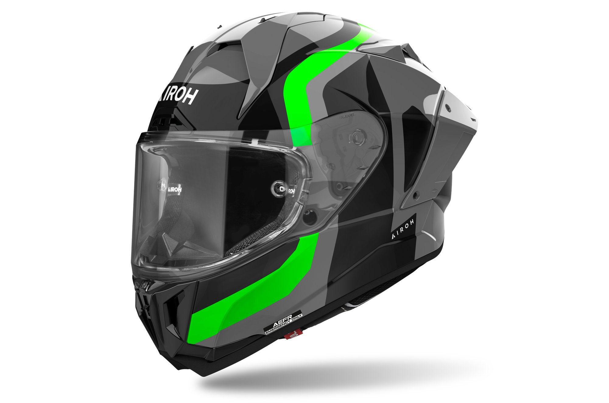 Airoh Hjälm GP 800 Competition Grön Fluo glansig