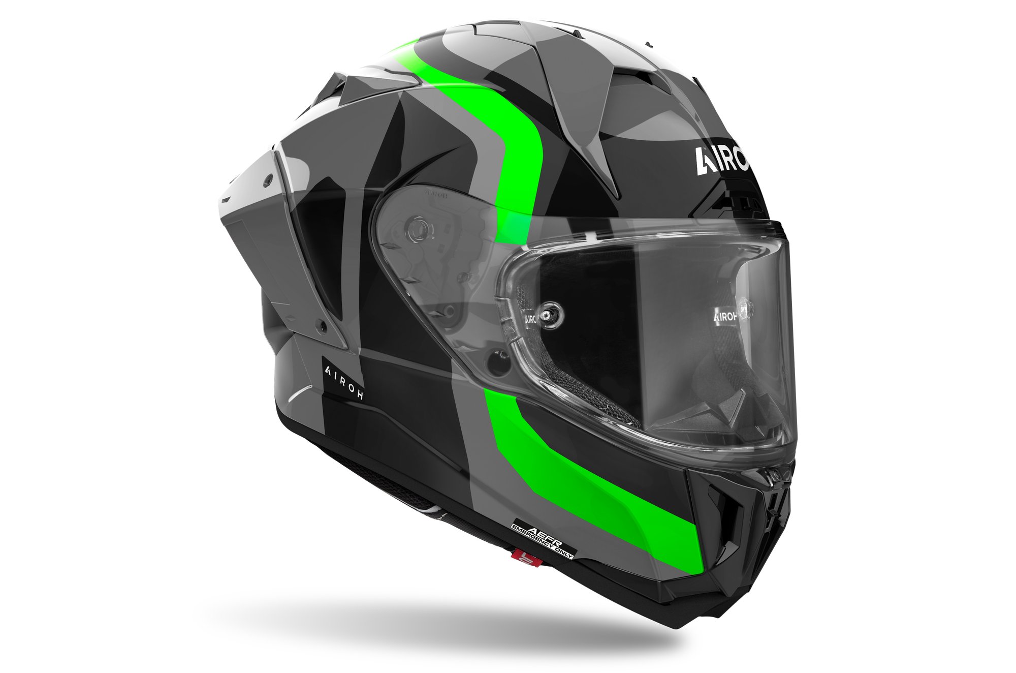 Airoh Hjälm GP 800 Competition Grön Fluo glansig