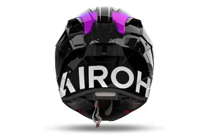 Airoh Hjälm GP 800 Must Blå glansig