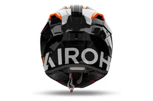 Airoh Hjälm GP 800 Must Orange glansig
