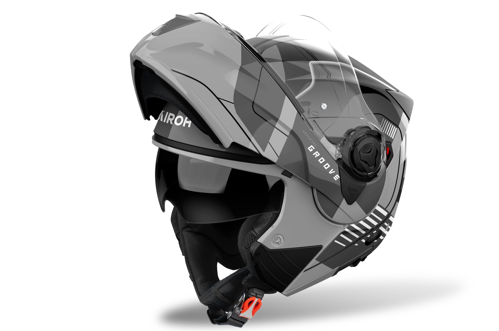 Airoh Hjälm Specktre Groove Grå glansig