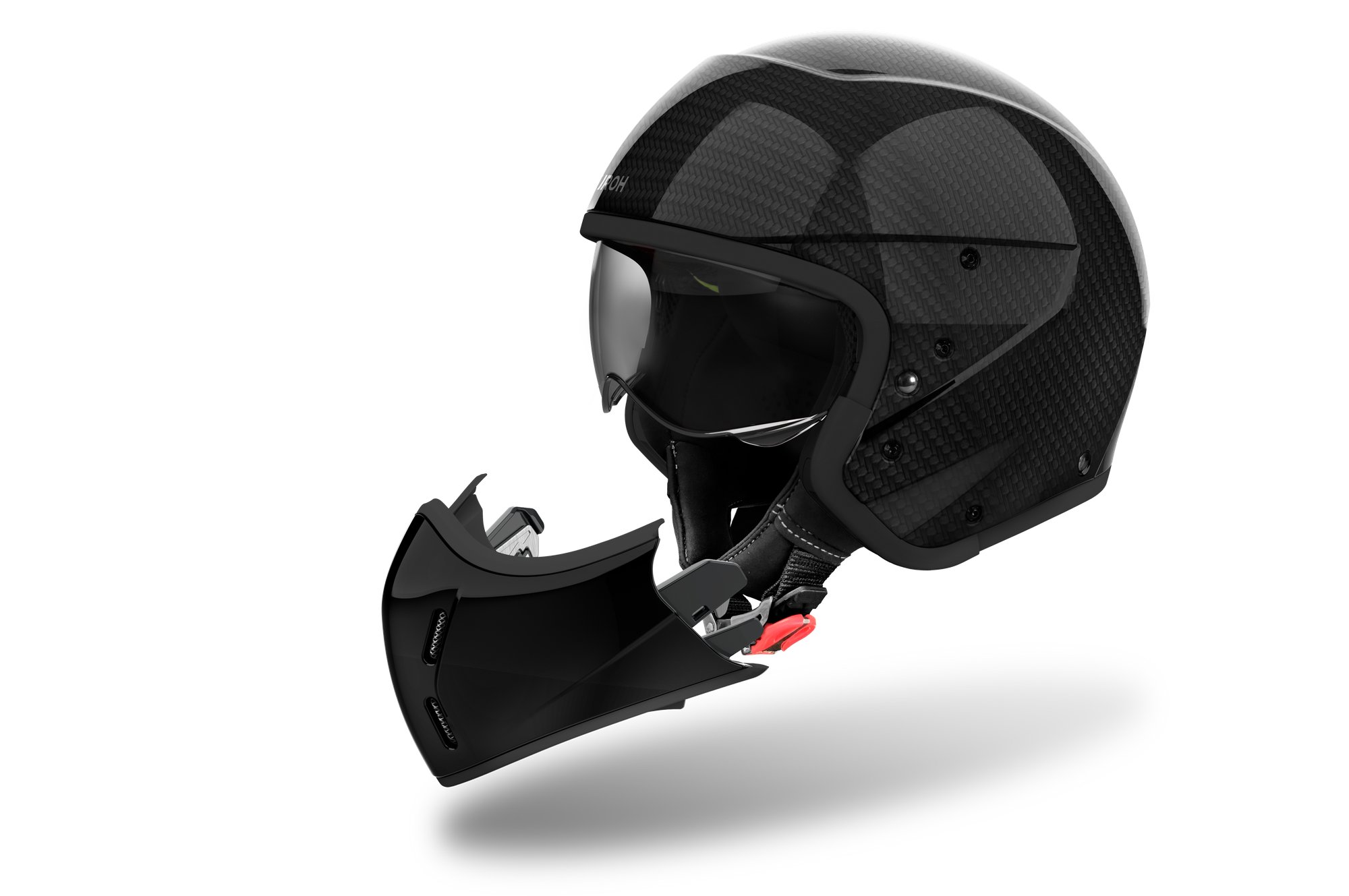 Airoh Hjälm J 110 Carbon glansig