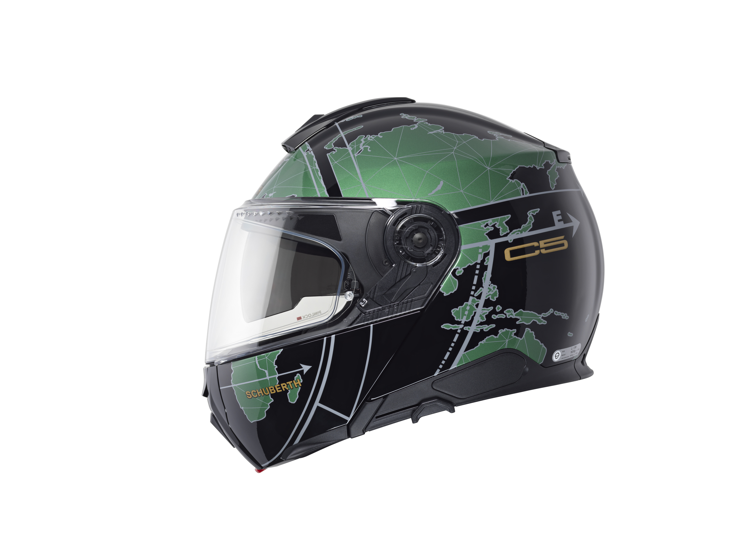 Schuberth Hjälm C5 Globe grön
