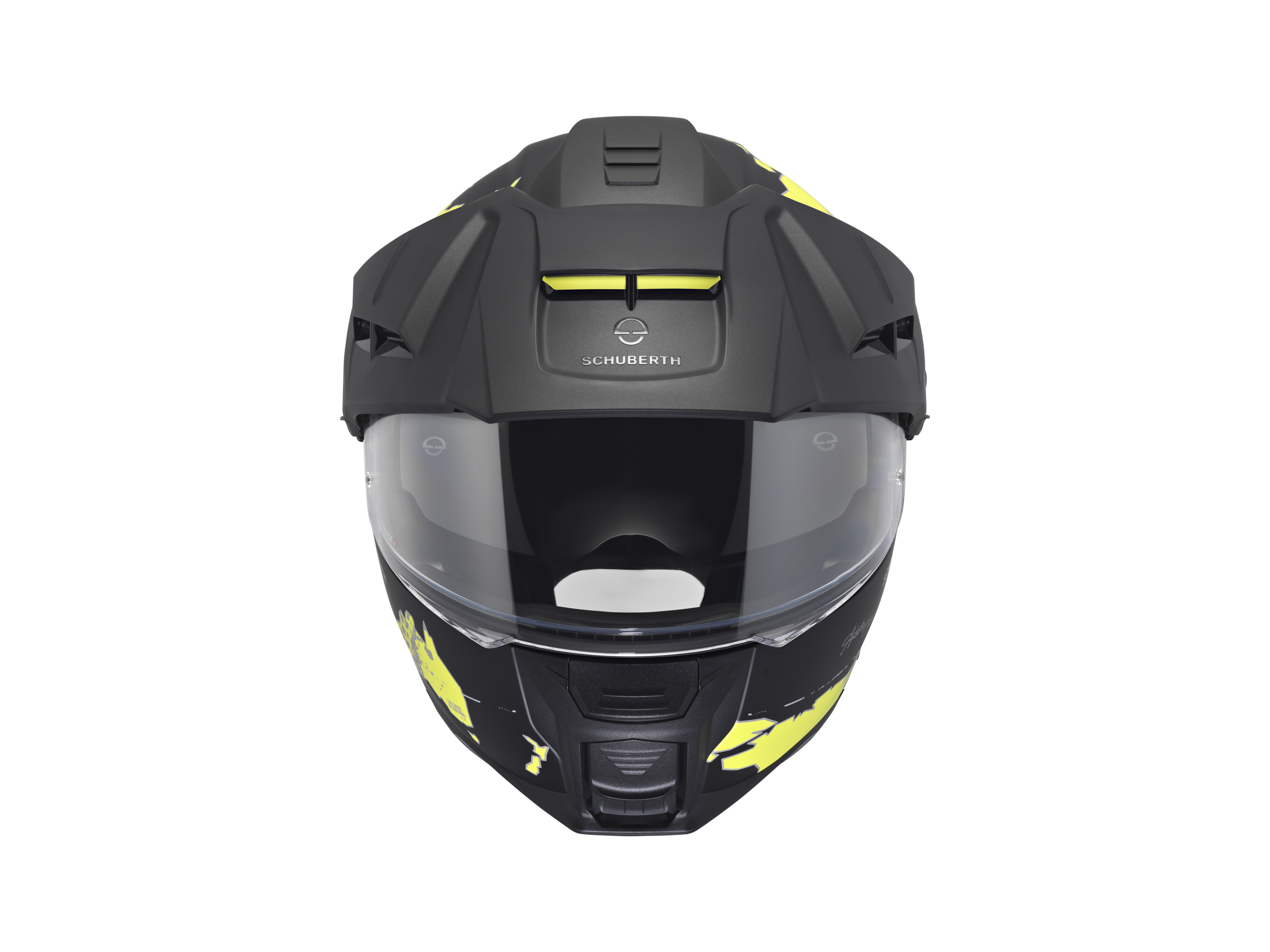 Schuberth Hjälm E2 Atlas matt gul/grå