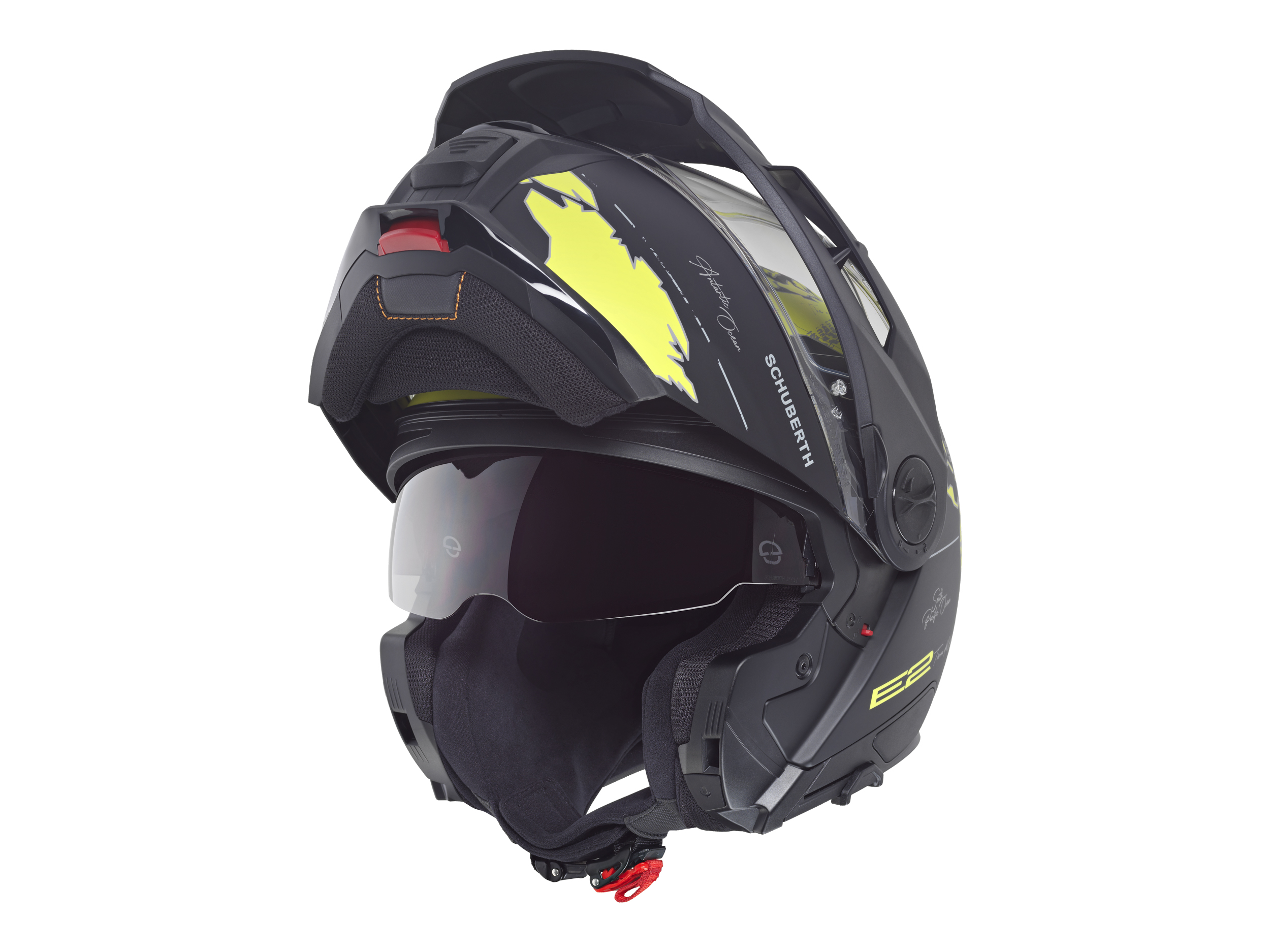 Schuberth Hjälm E2 Atlas matt gul/grå