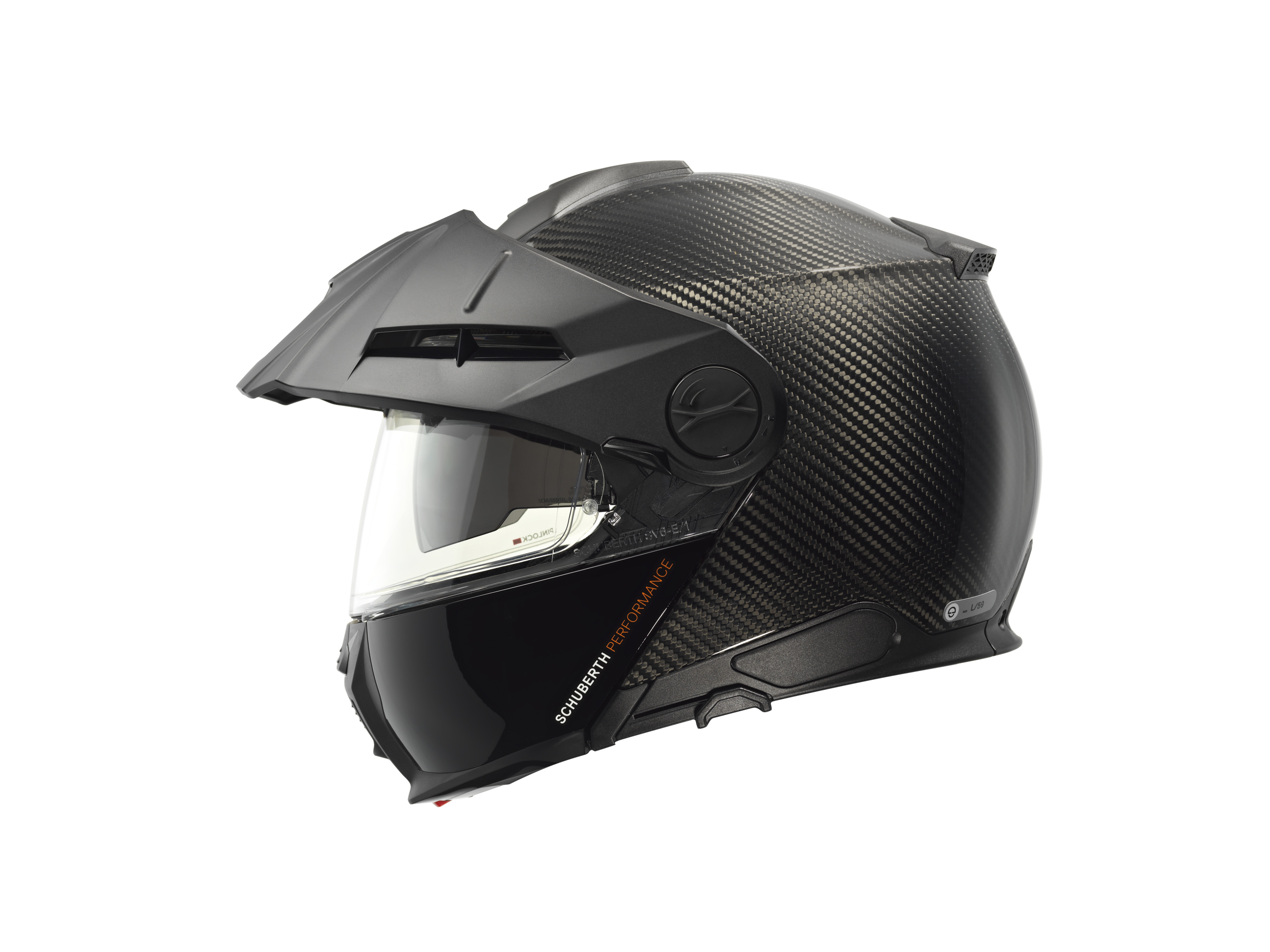 Schuberth Hjälm E2 Carbon svart