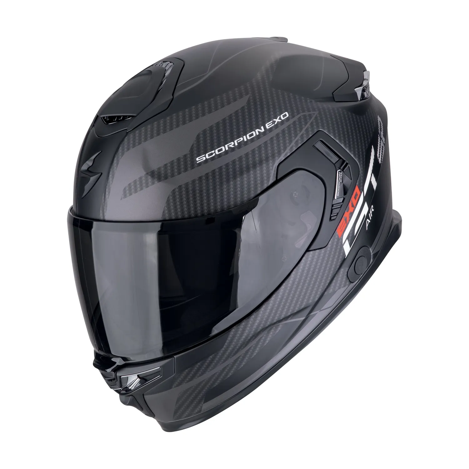 SCORPION Hjälm EXO-GT SP Air Flex Mattsvart silver