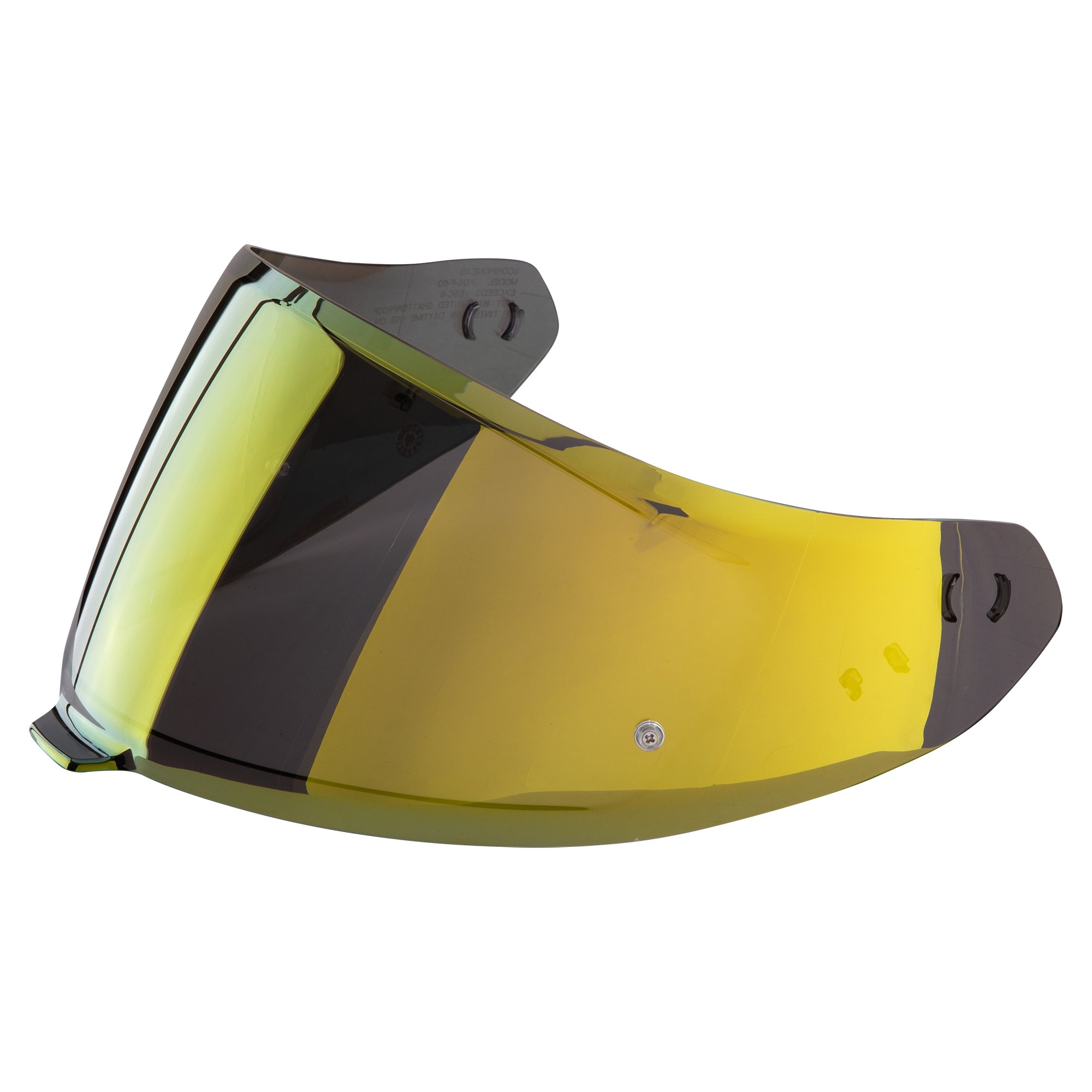 SCORPION KDS-F-03 EXO-GT SP AIR Shield MAXVISION Gold Mirror