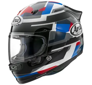 Arai Hjälm Quantic Abstract Blå