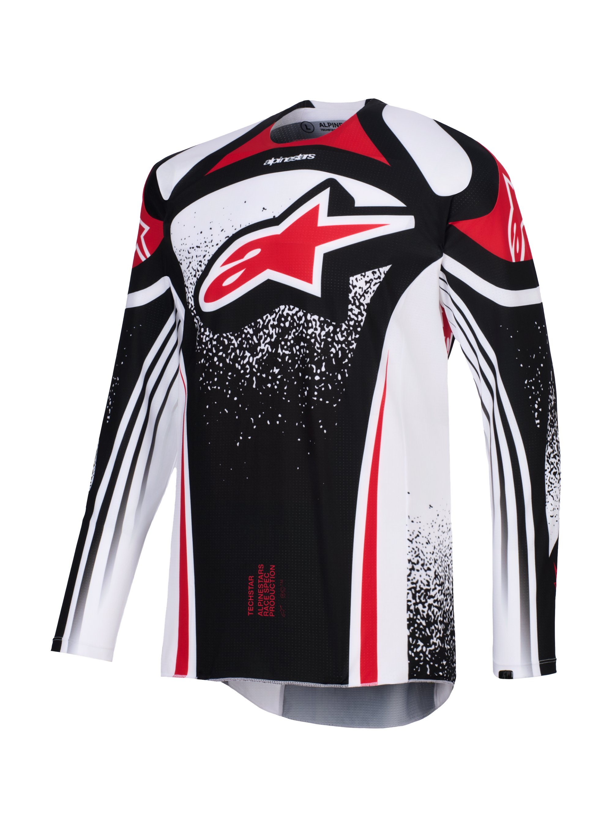 Alpinestars Tröja Techstar Nomur Svart/Vit/Röd