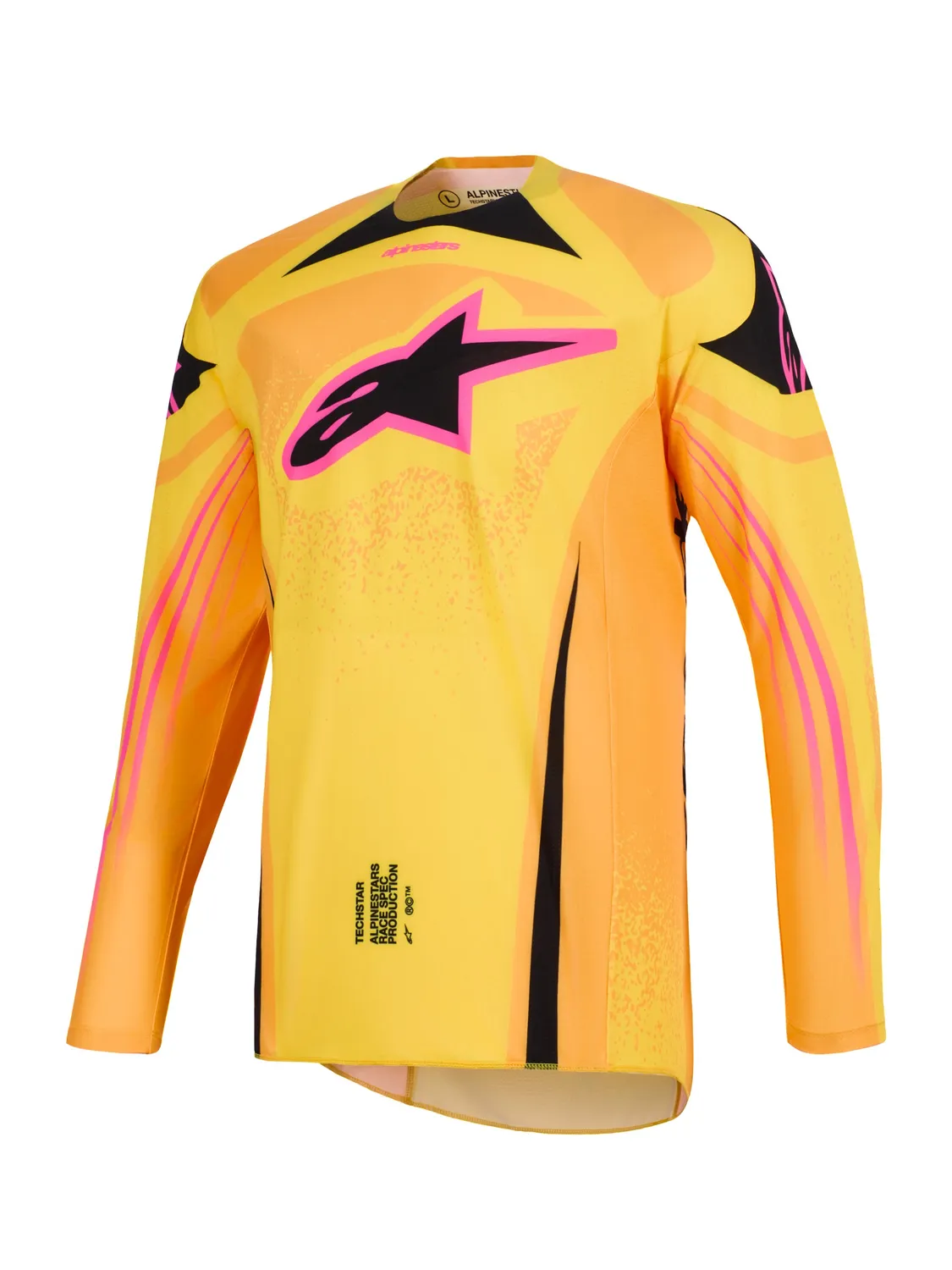 Alpinestars Tröja Techstar Nomur Orange/Gul/Rosa