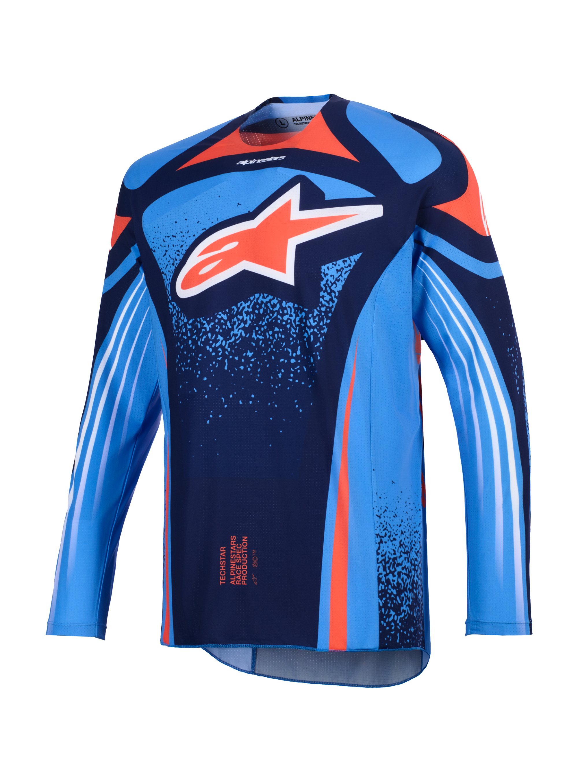 Alpinestars Tröja Techstar Nomur Navy/Orange/UCLA Blå