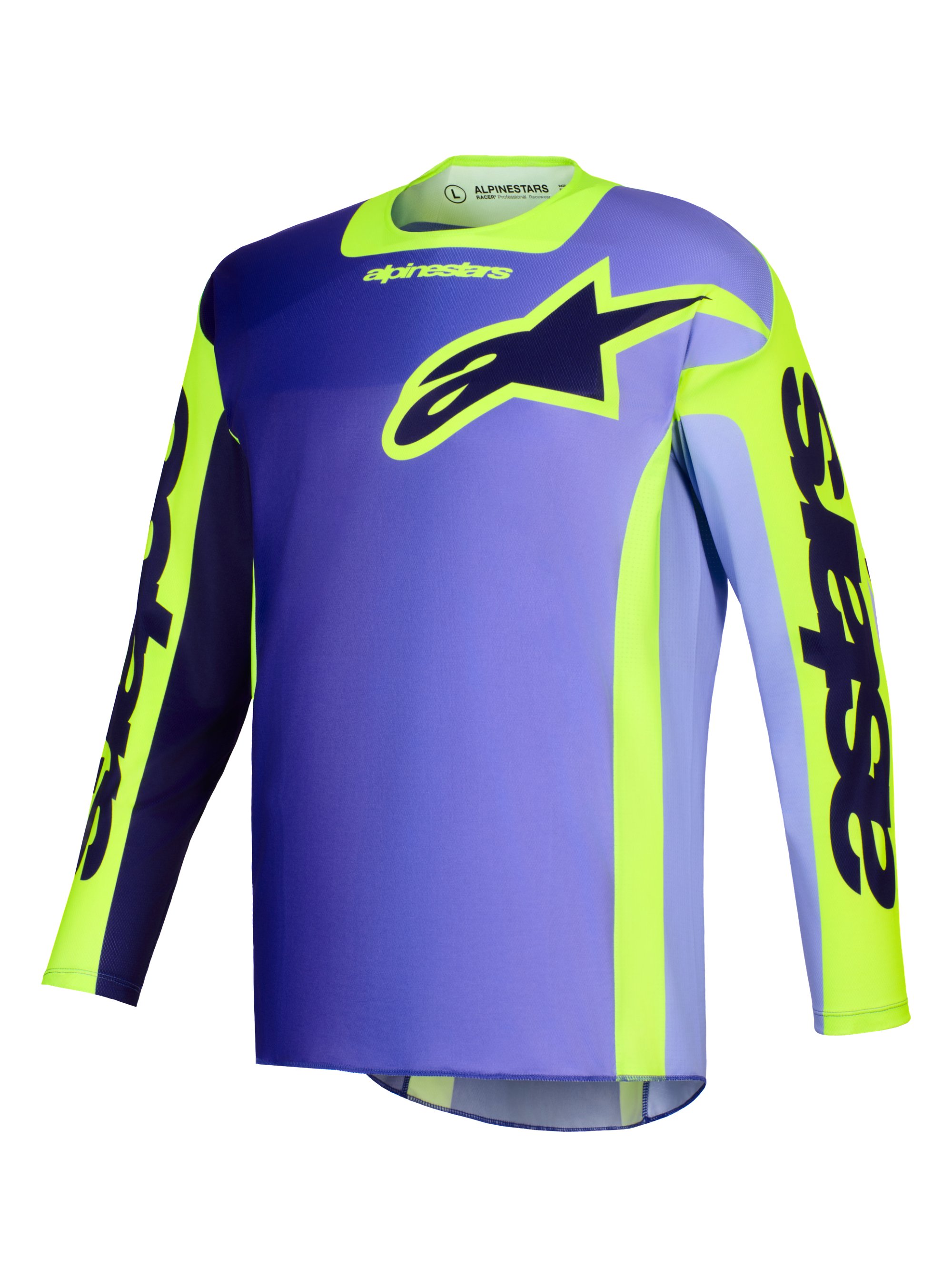 Alpinestars Tröja Racer Portl Lila/Fluo Gul 