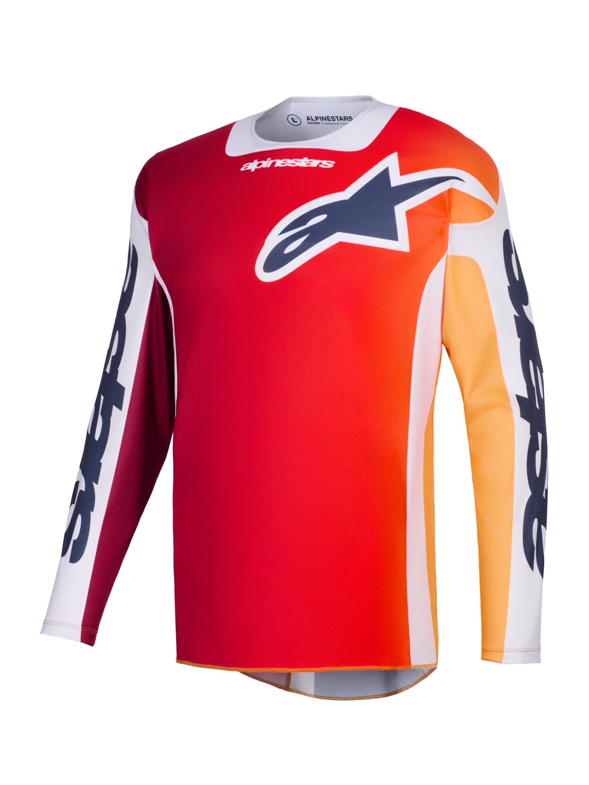 Alpinestars Tröja Racer Portl Röd/Grå/Mörk Grå