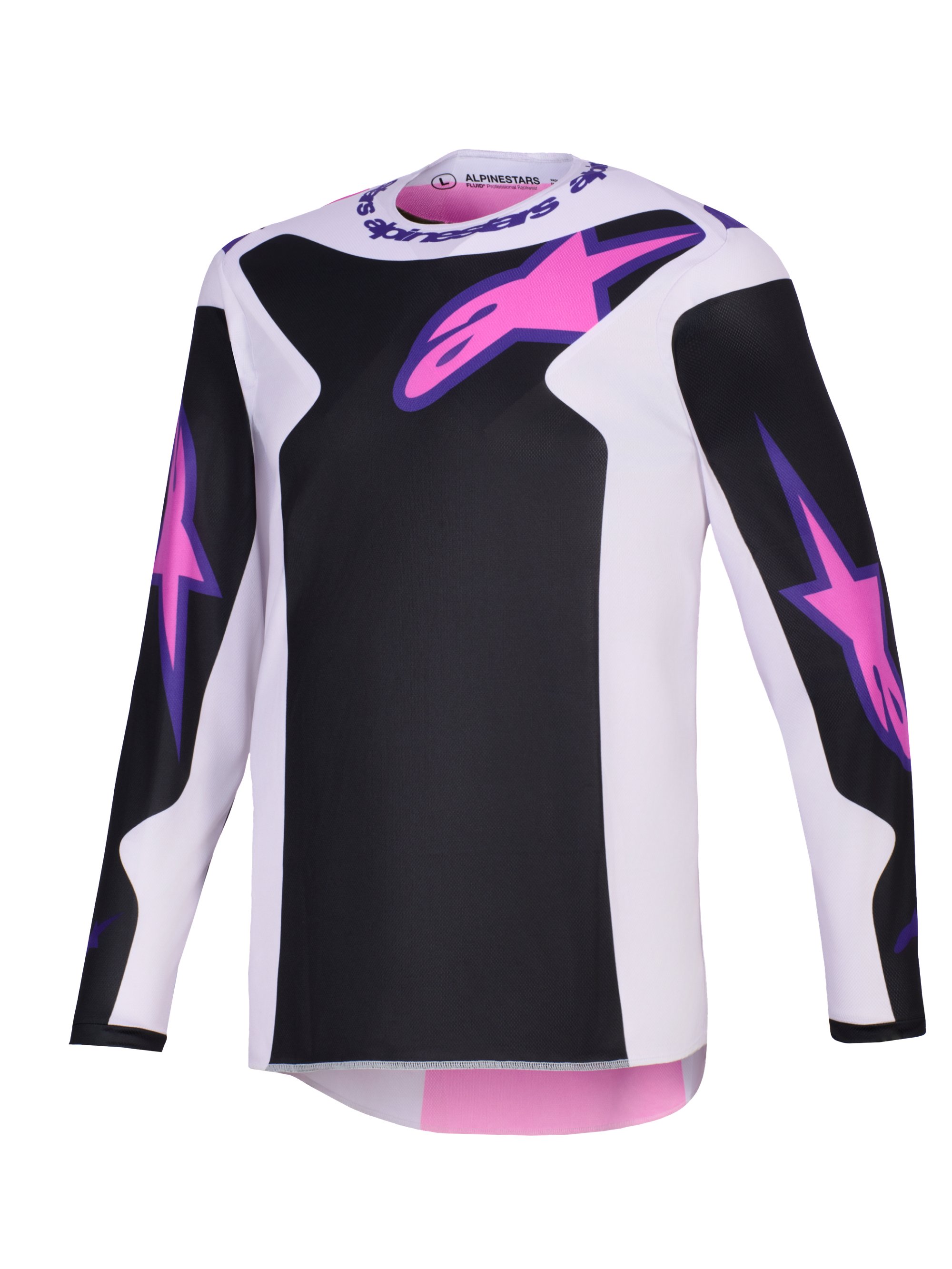 Alpinestars Tröja Fluid Grid Svart/Grå/Lila