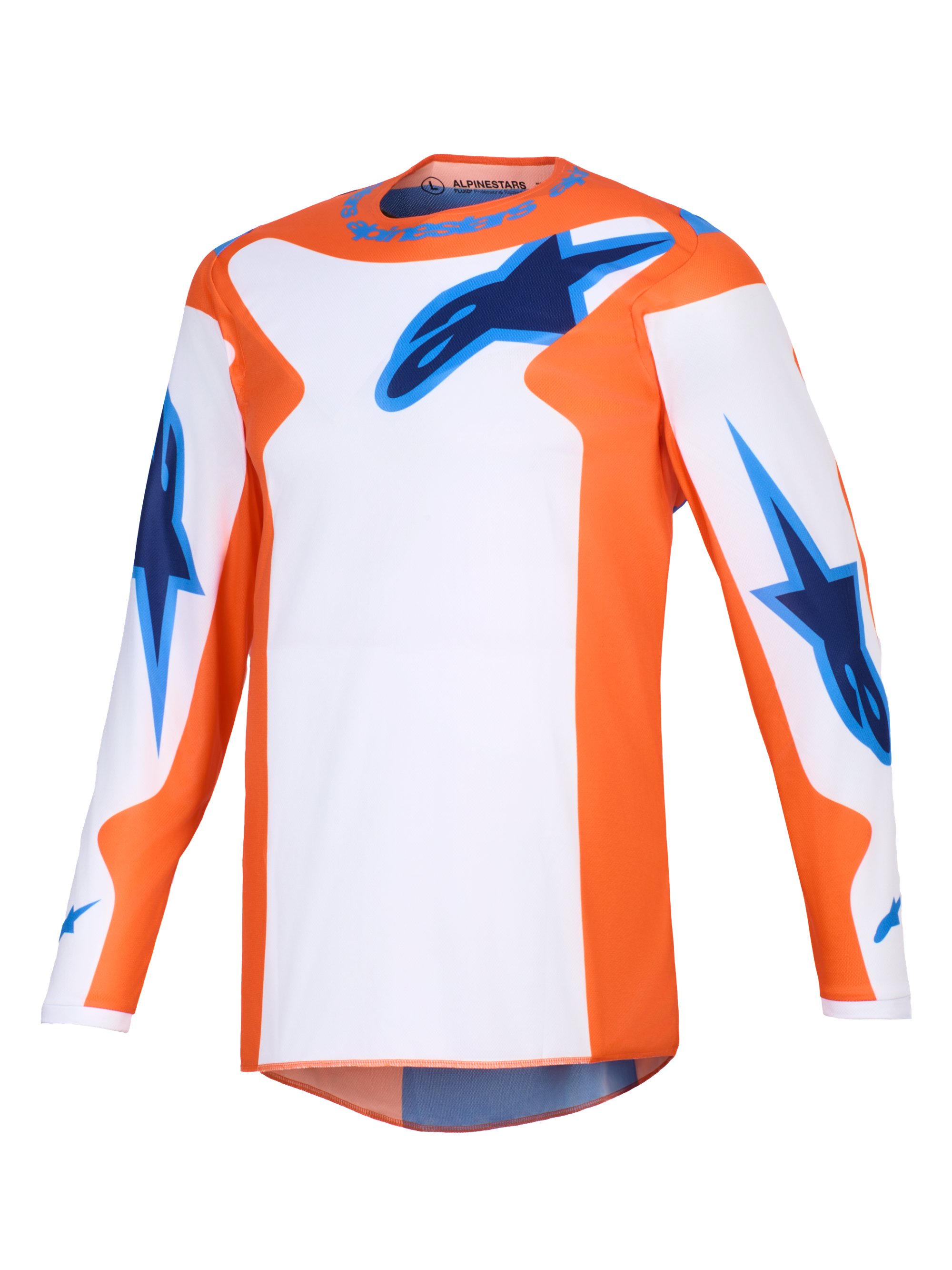 Alpinestars Tröja Fluid Grid Orange/UCLA Blå
