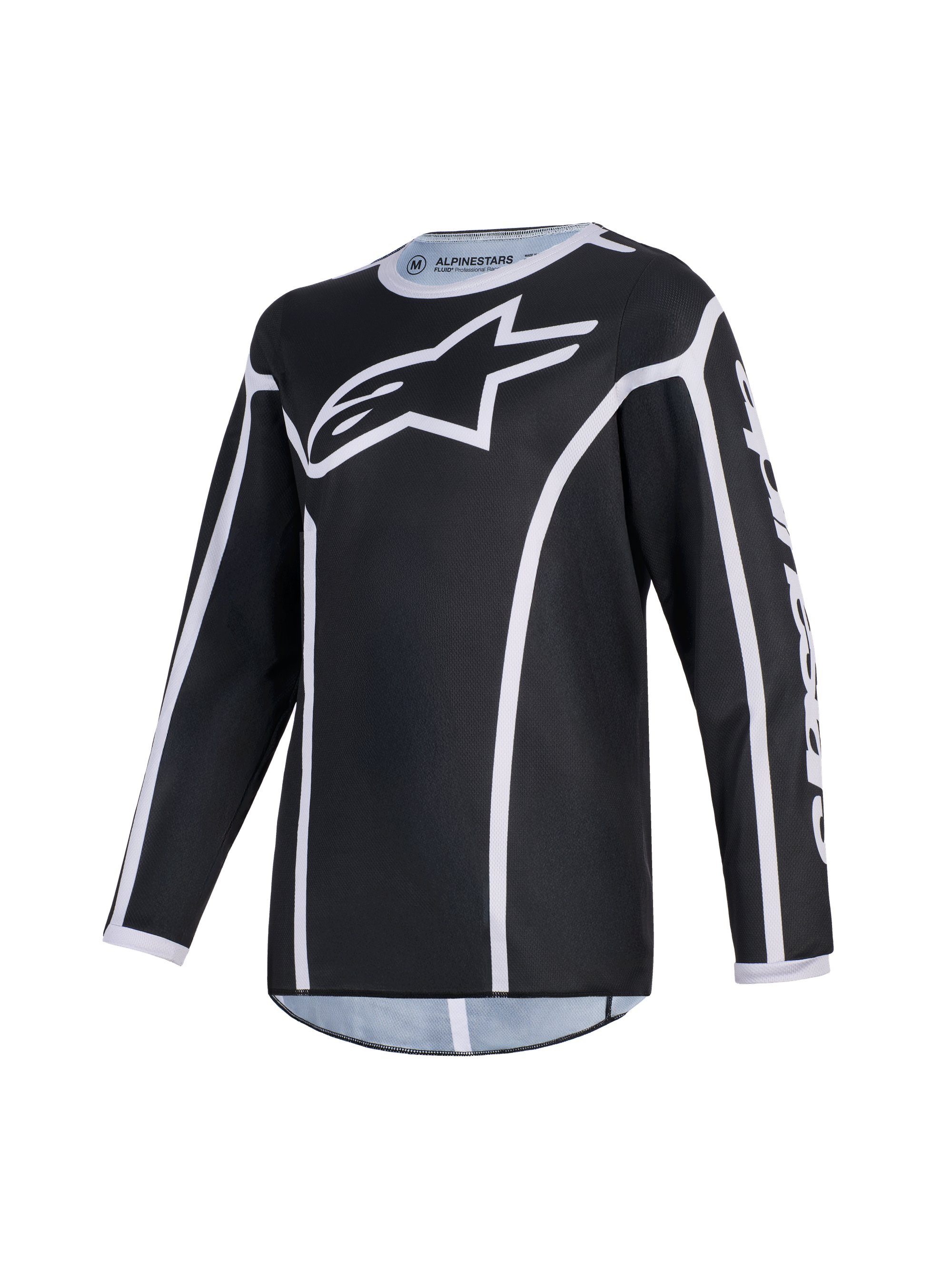 Alpinestars Tröja Youth Fluid Apex Svart/Grå 