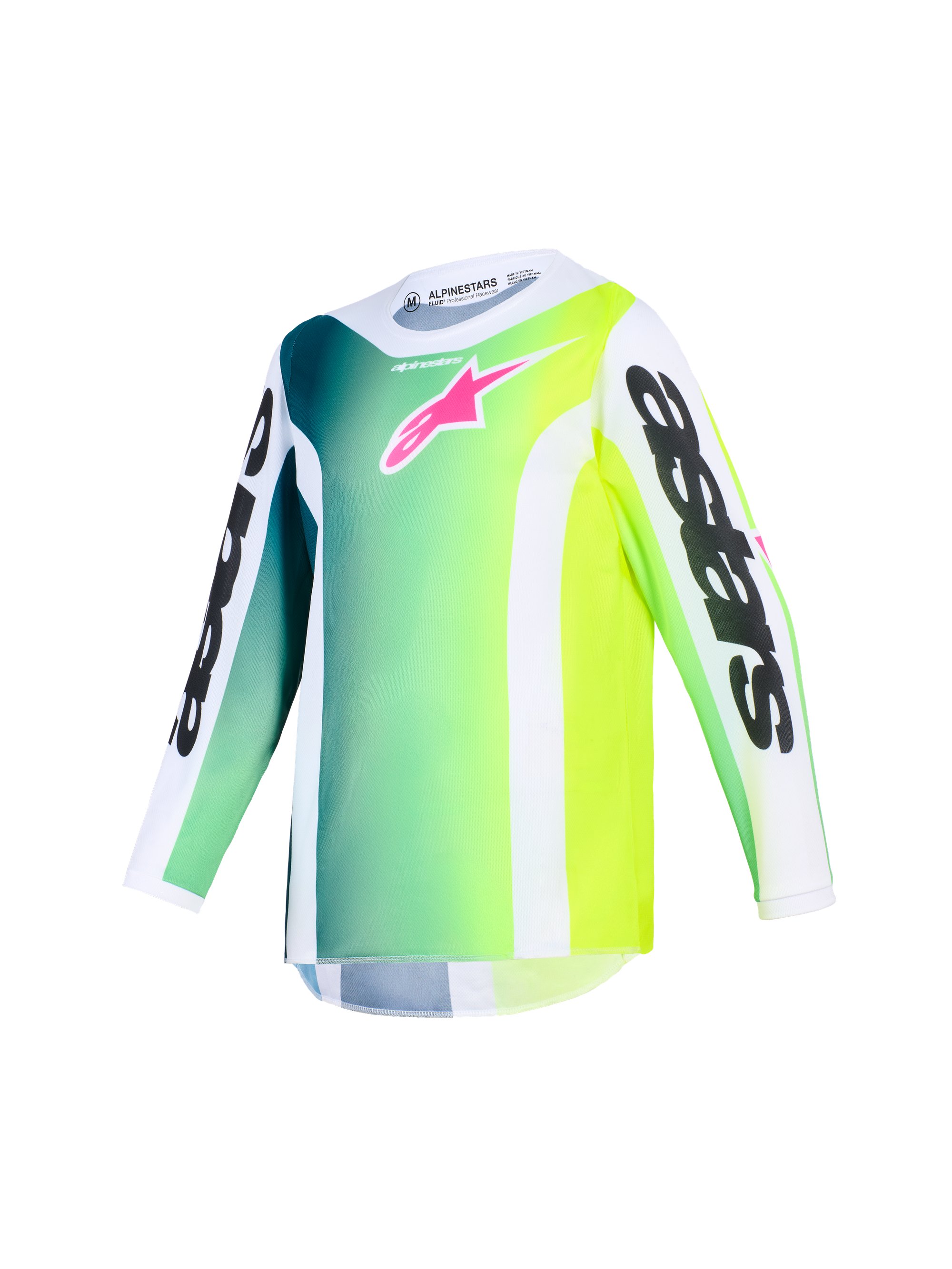 Alpinestars Tröja Youth Fluid Portl Grön/Vit/Svart