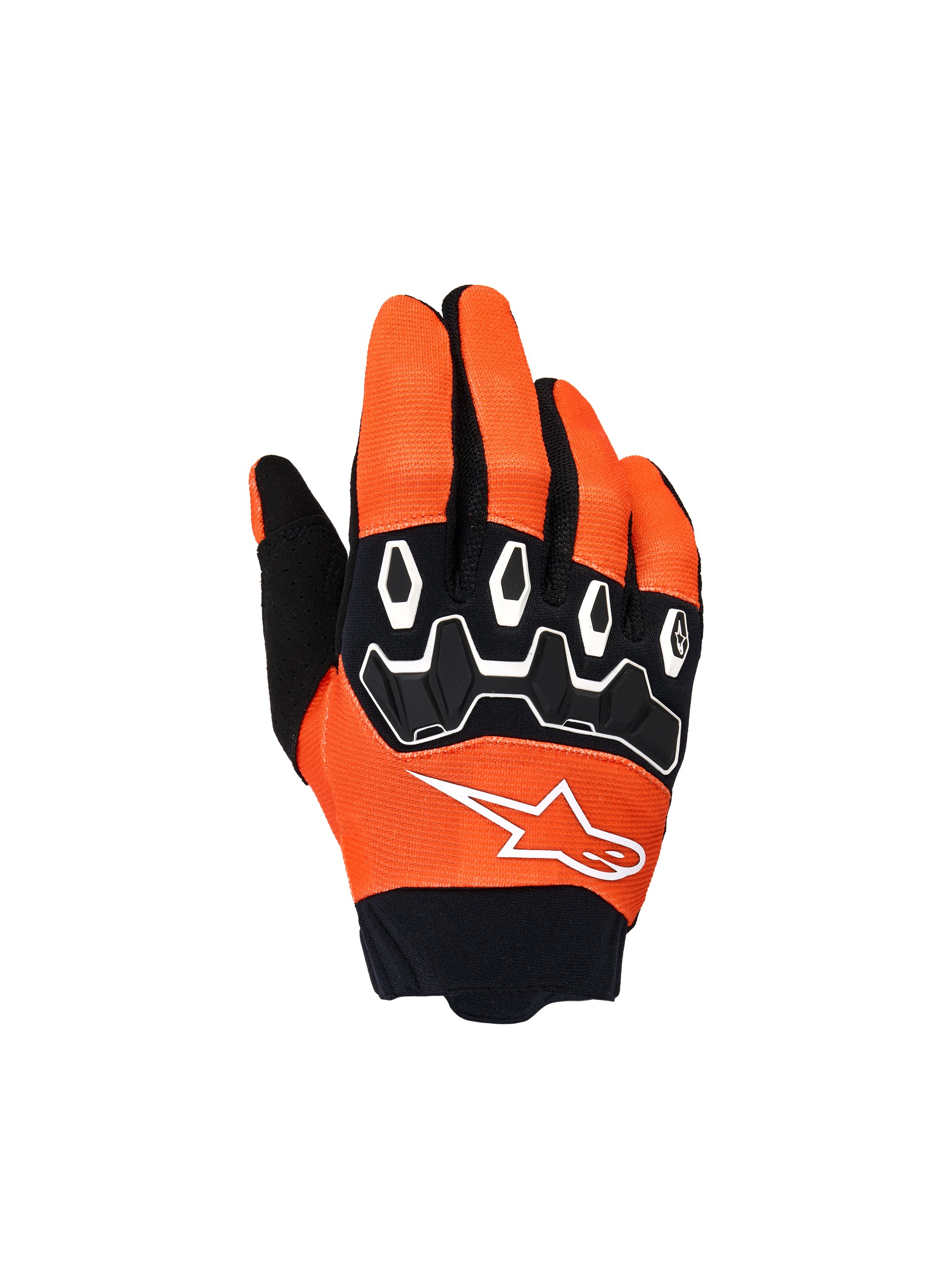 Alpinestars Handskar Youth Full Bore v2 Orange/Vit/Svart 