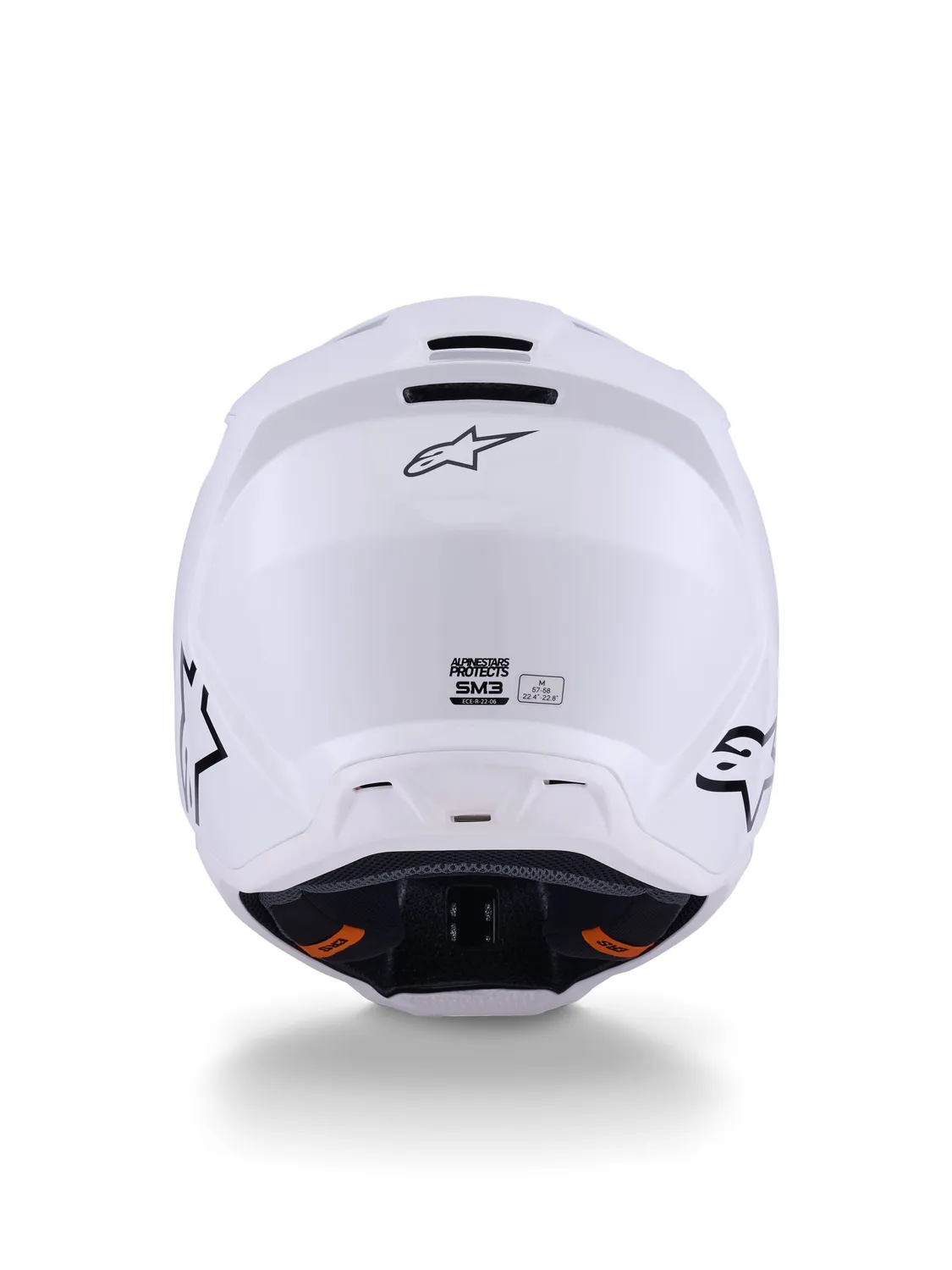 Alpinestars Hjälm S-M3 Vit