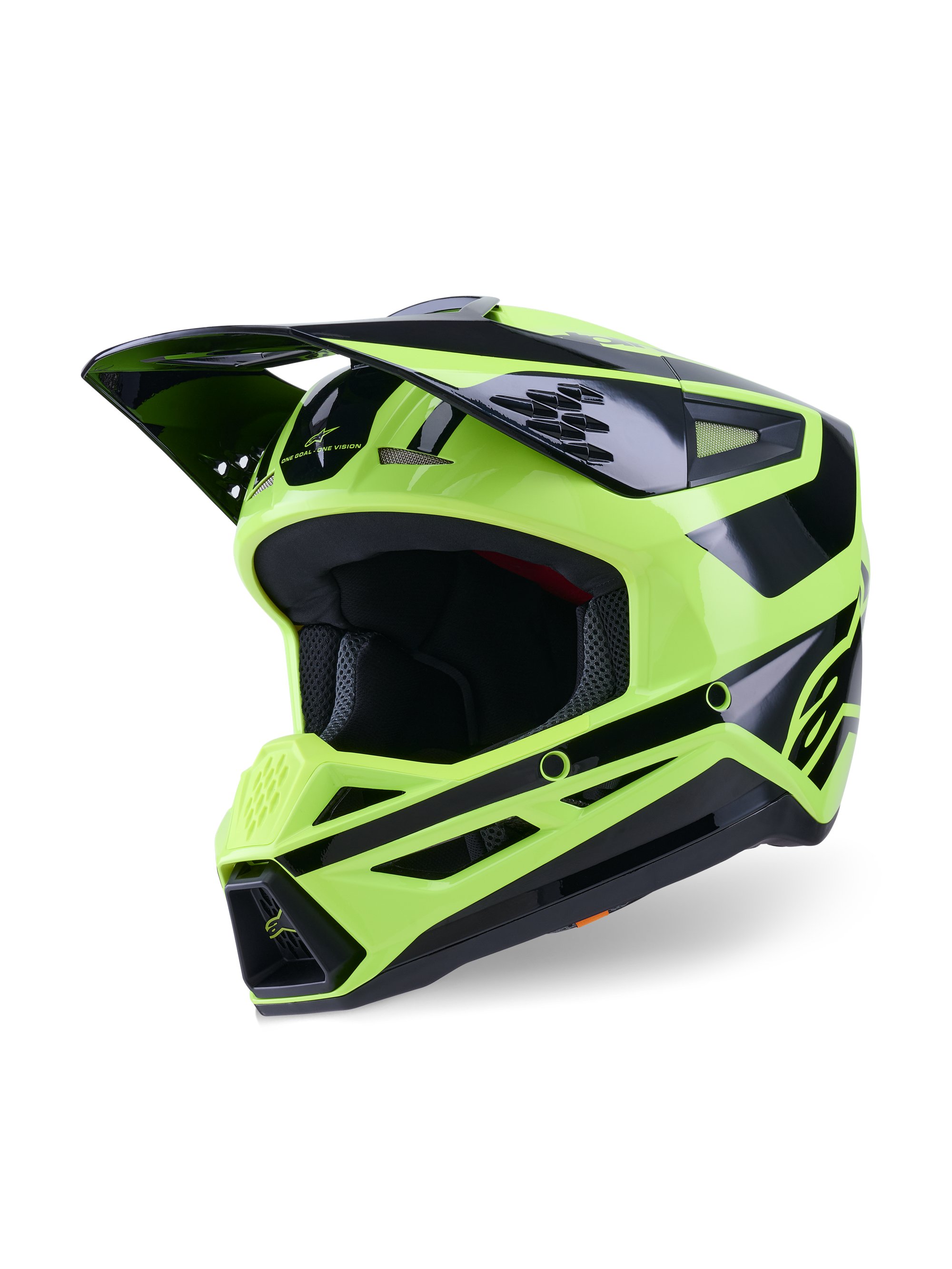 Alpinestars Hjälm S-M3 Heat Fluo Gul/Svart