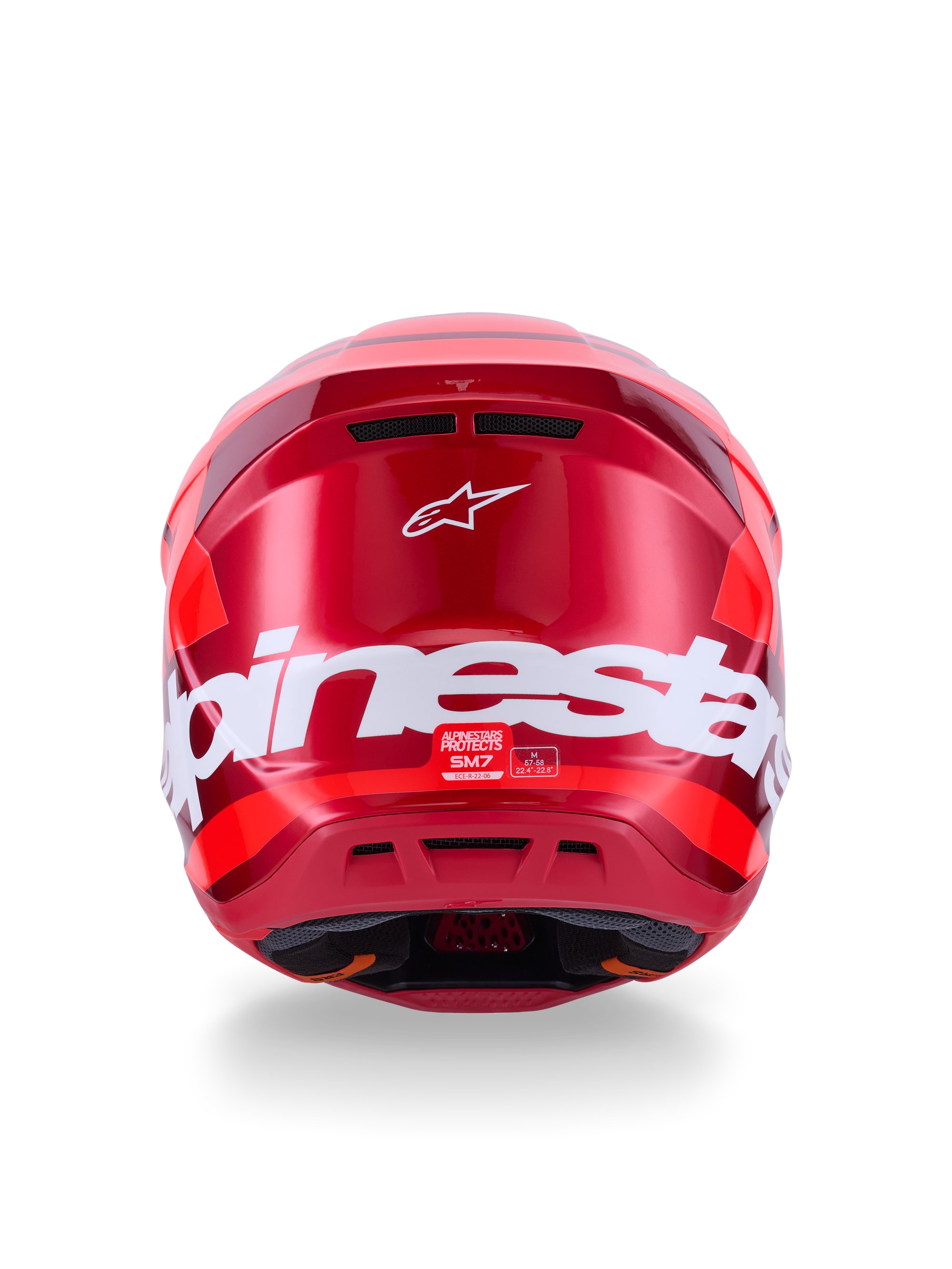Alpinestars Hjälm S-M7 Core Röd