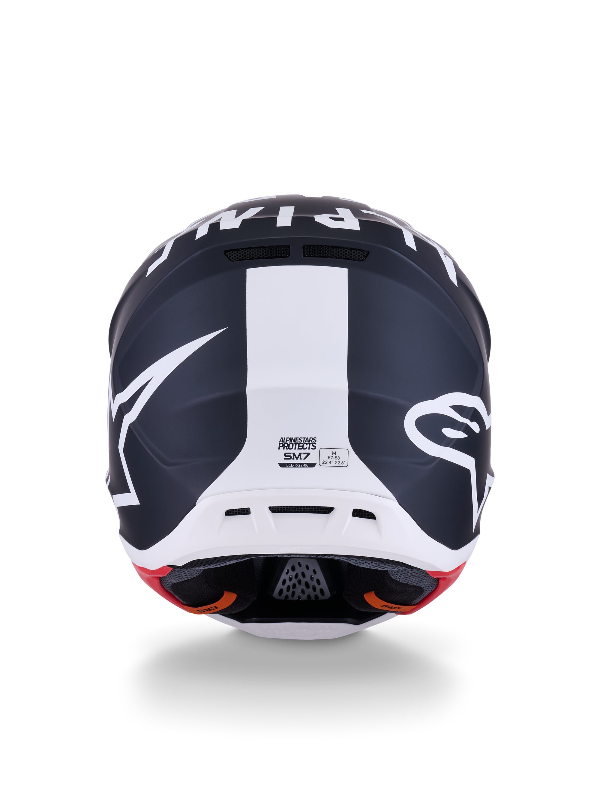 Alpinestars Hjälm S-M7 Dasher Svart/Vit