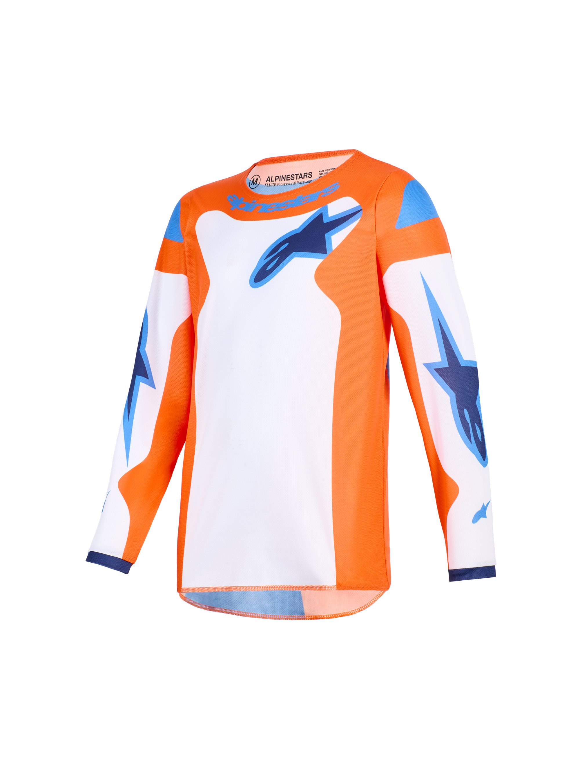 Alpinestars Tröja Youth Fluid Grid Orange/UCLA Blå