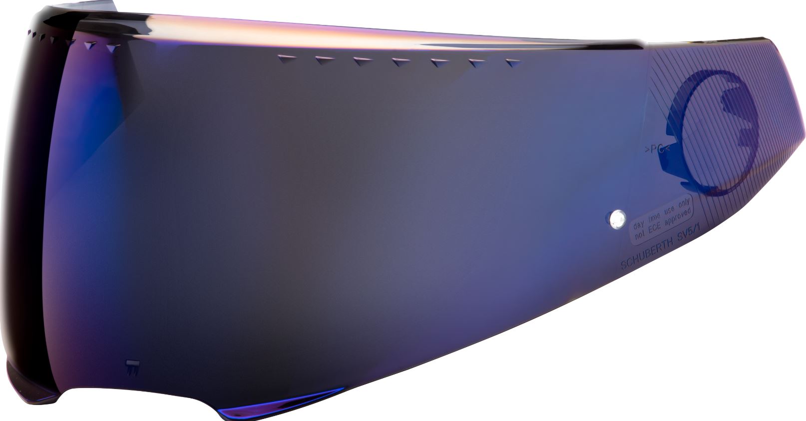 Schuberth C4 Visir blå, 60-65