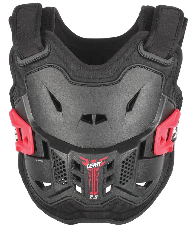 Leatt Skyddsväst 2.5 Svart/Röd Barn 110-134cm
