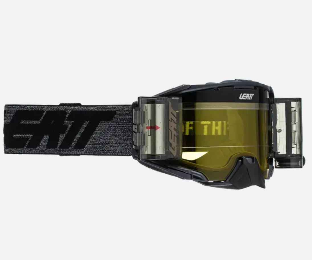 Leatt Goggle Velocity 6.5 Roll-Off Graphene Gul 70%