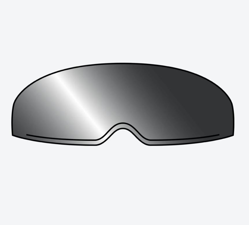 Airoh Mathisse II/Mathisse Solvisir Mörk Rök