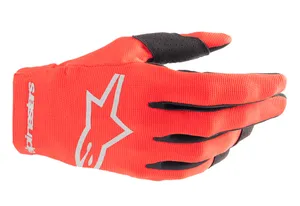 Alpinestars Handskar Radar Mars Röd Silver 