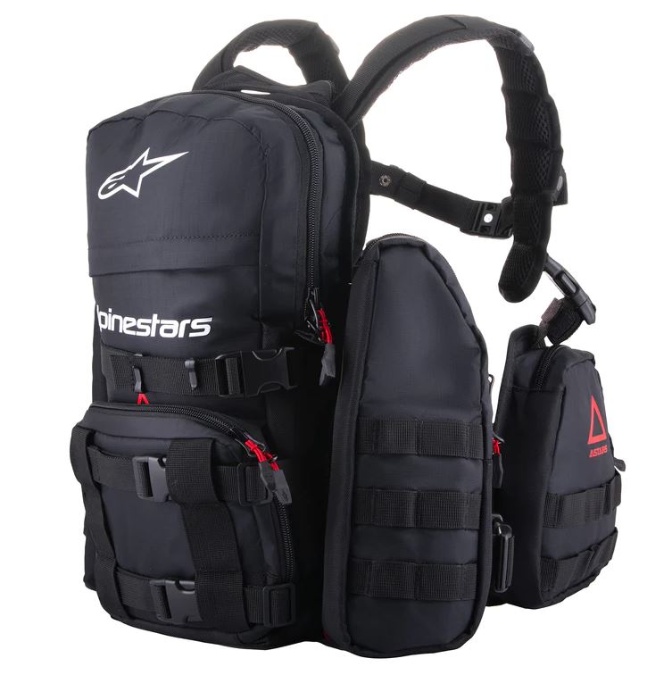 Alpinestars Ryggsäck Techdura Svart/Vit