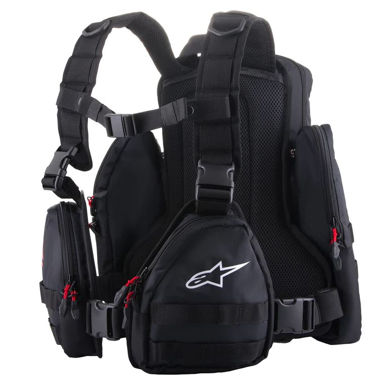 Alpinestars Ryggsäck Techdura Svart/Vit