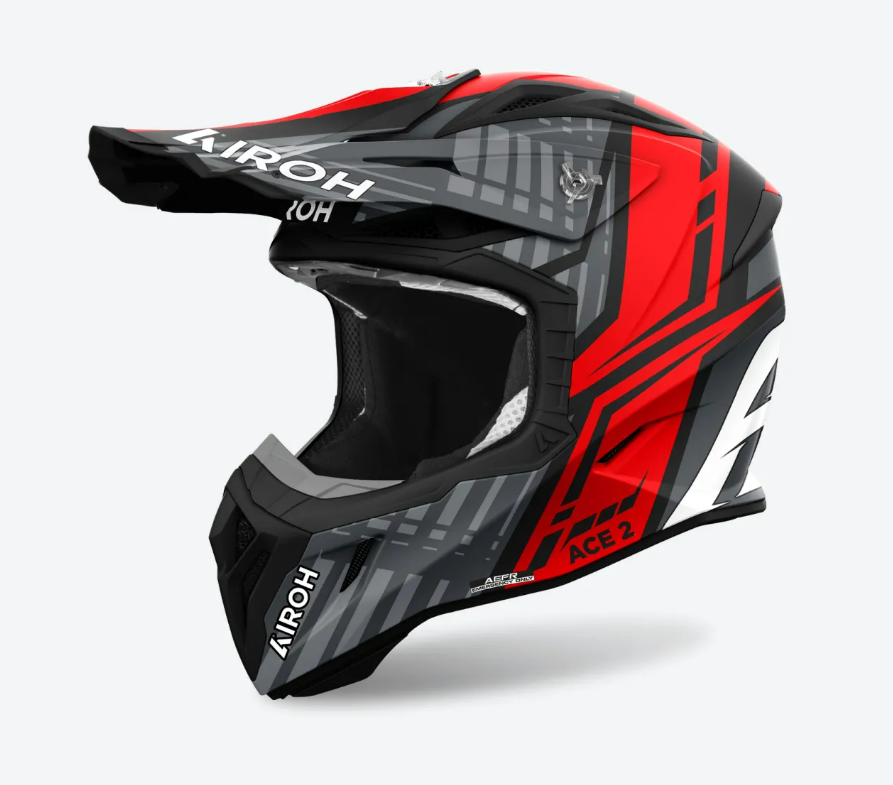 Airoh Hjälm Aviator Ace 2 Proud Röd Matt