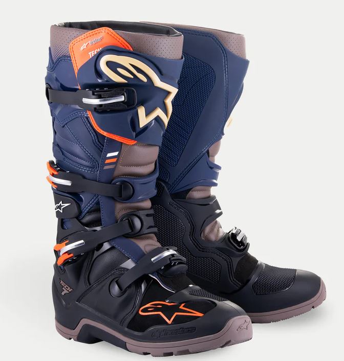 *Alpinestars Saapas Tech 7 Drystar Navy/Gray