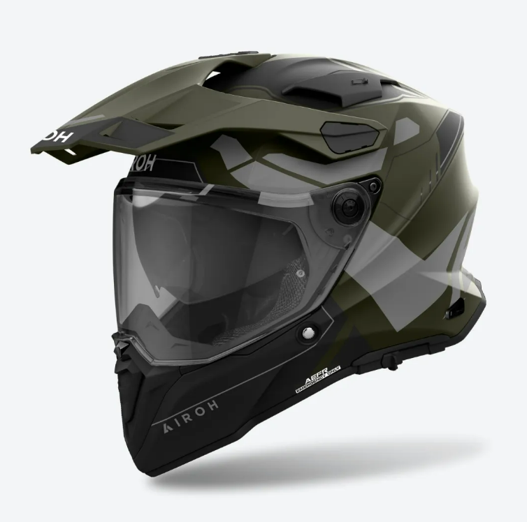 Airoh Hjälm Commander 2 Reveal Militärgrön