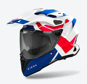 Airoh Hjälm Commander 2 Reveal Blå/Röd Gloss