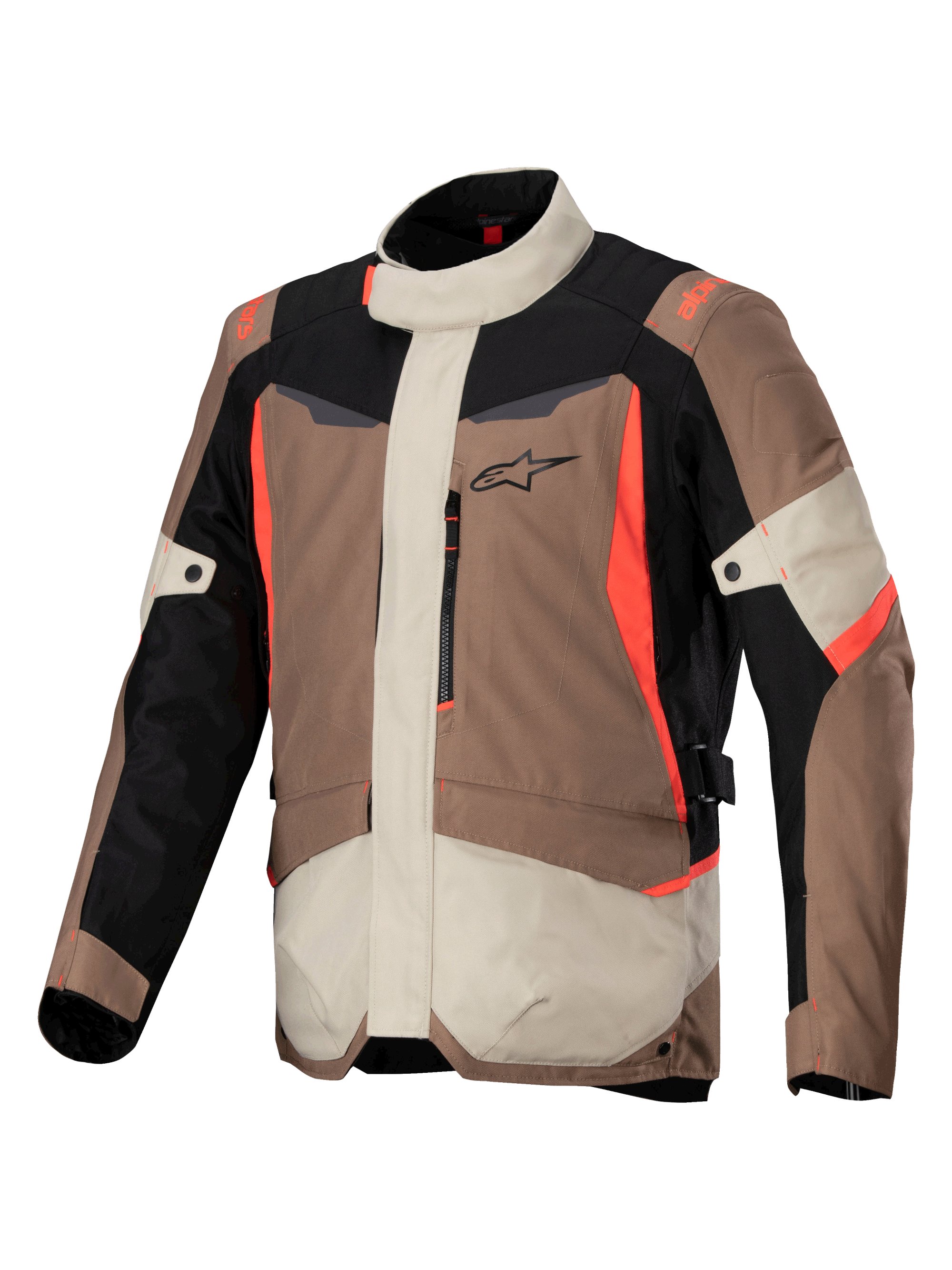 Alpinestars Jacka ST-1 Vattentät Khaki/Sand/Röd 