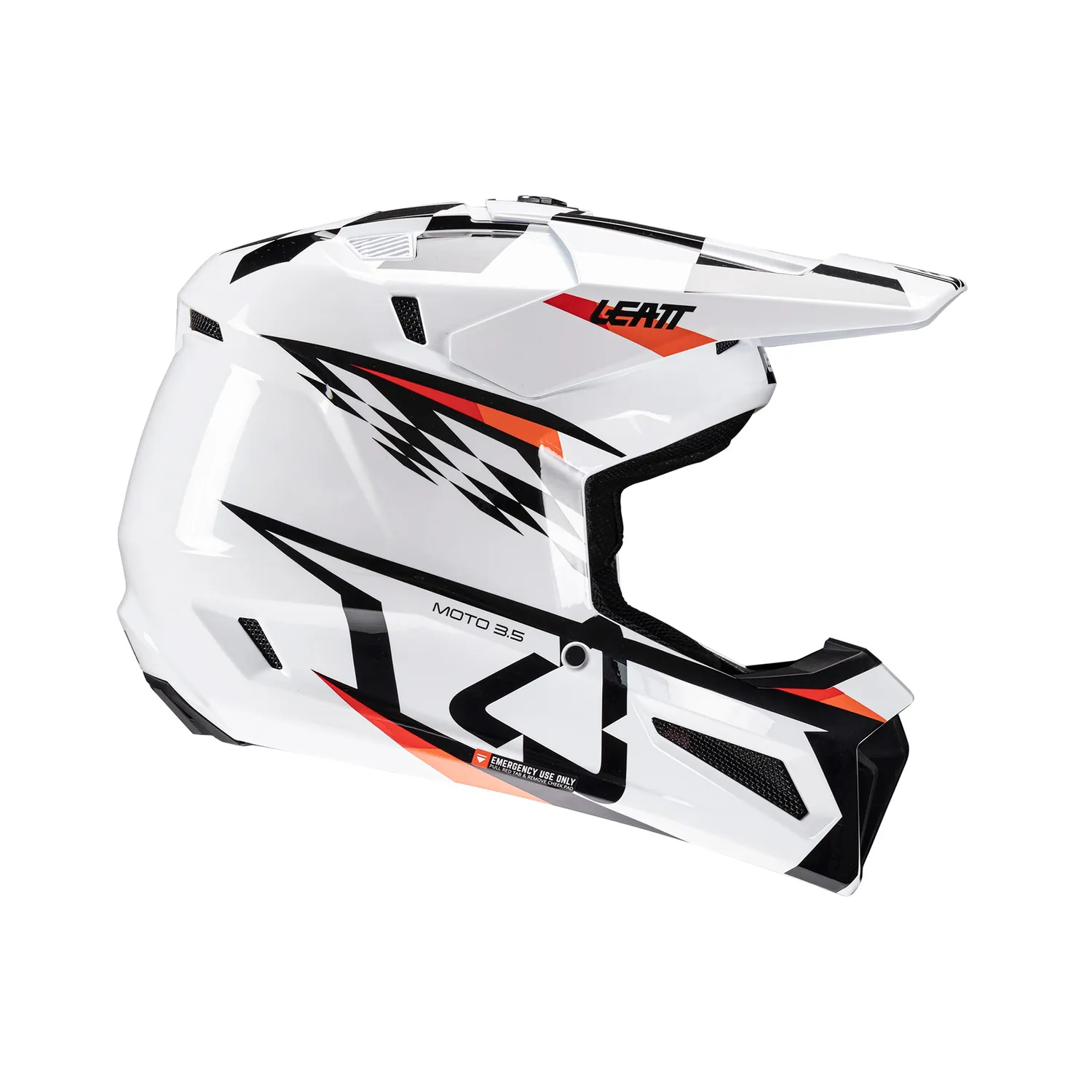 Leatt Helmet Kit Moto 3.5 V25 White