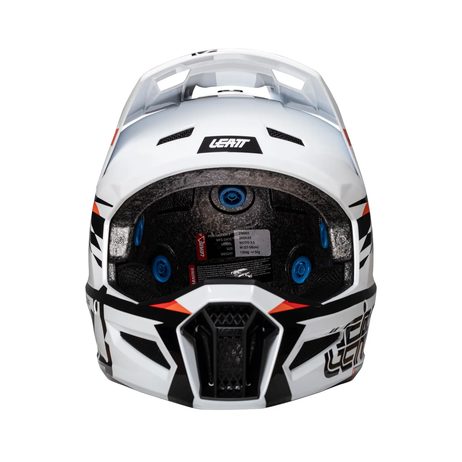 Leatt Helmet Kit Moto 3.5 V25 White