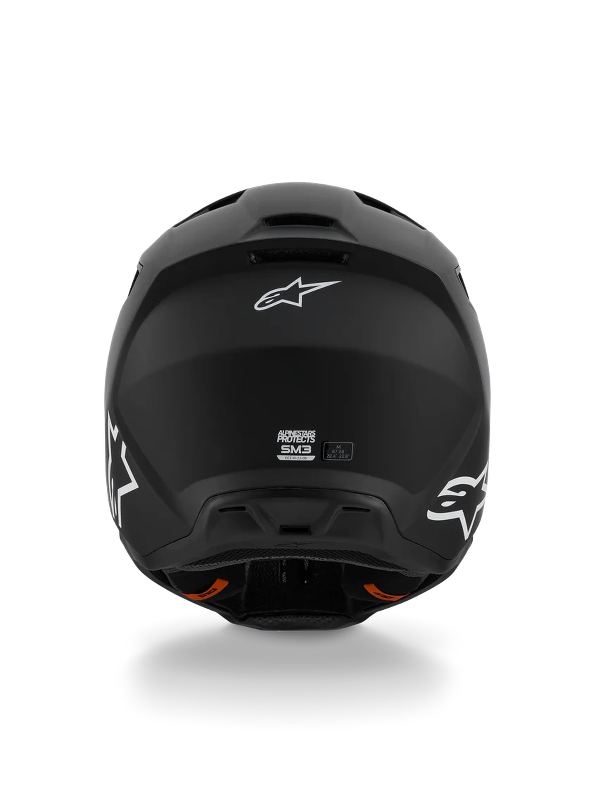 Alpinestars Hjälm S-M3 Flat Svart